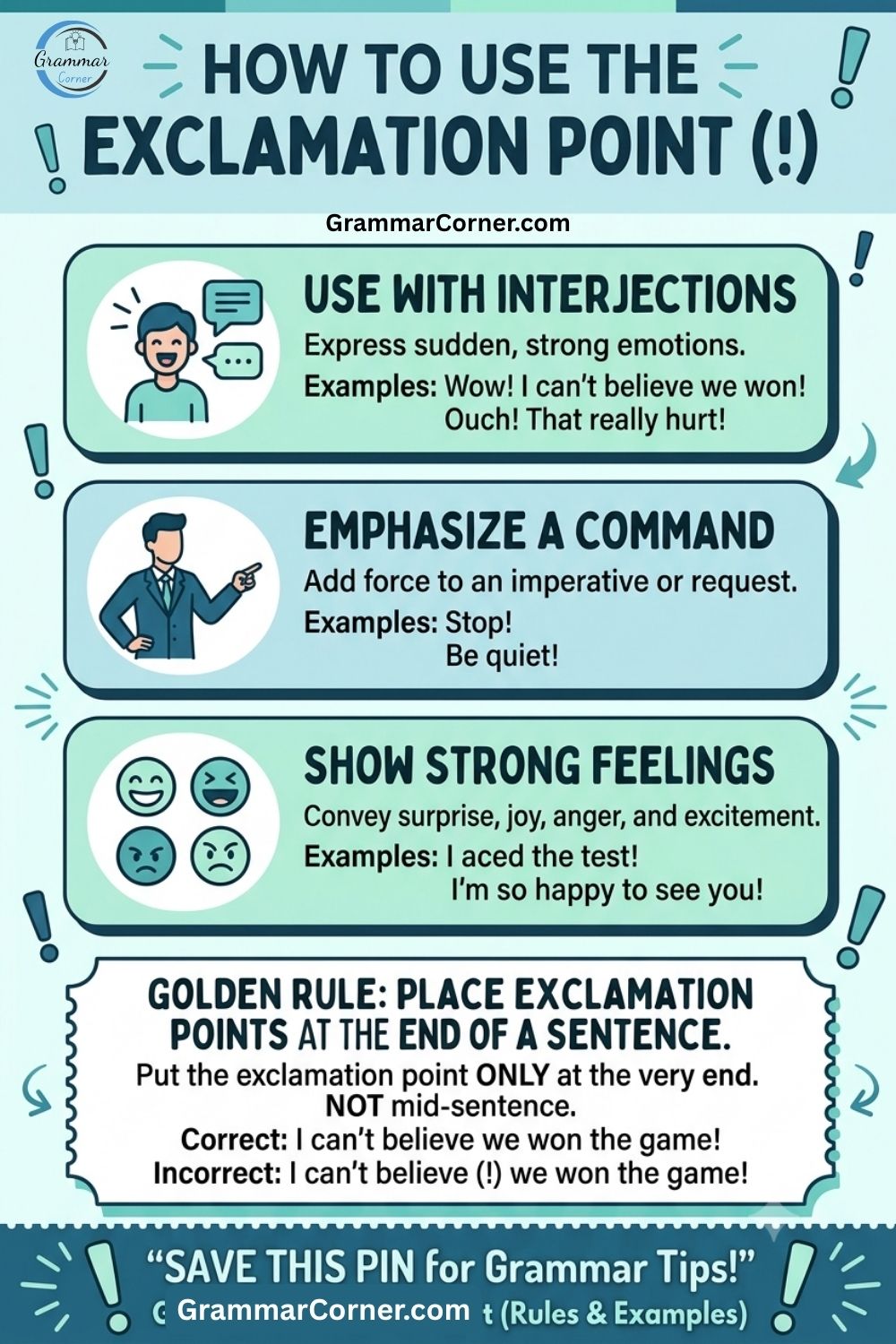 Exclamation Point Anchor Chart (Complete Guide)