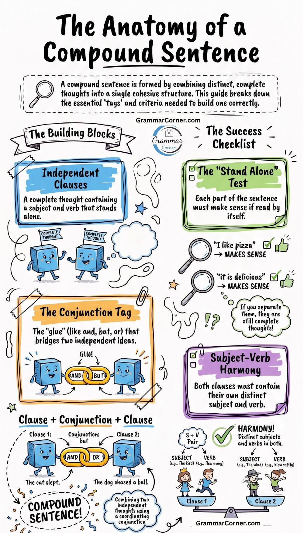 Compound Sentence Structure Explained With Examples
