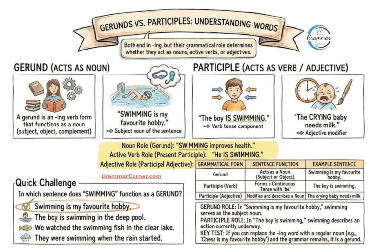 Gerunds and Participles