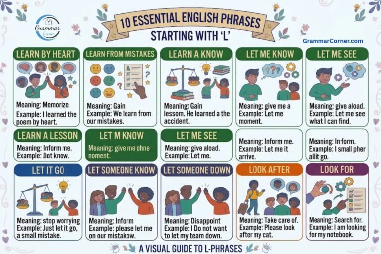 Phrases that Start With L