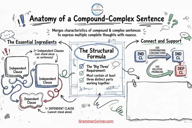 What is a compound-complex sentence?