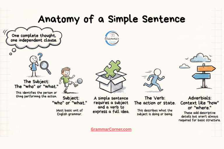 What is a simple sentence