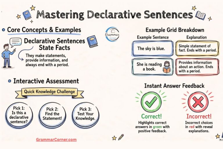 What is declarative sentence?