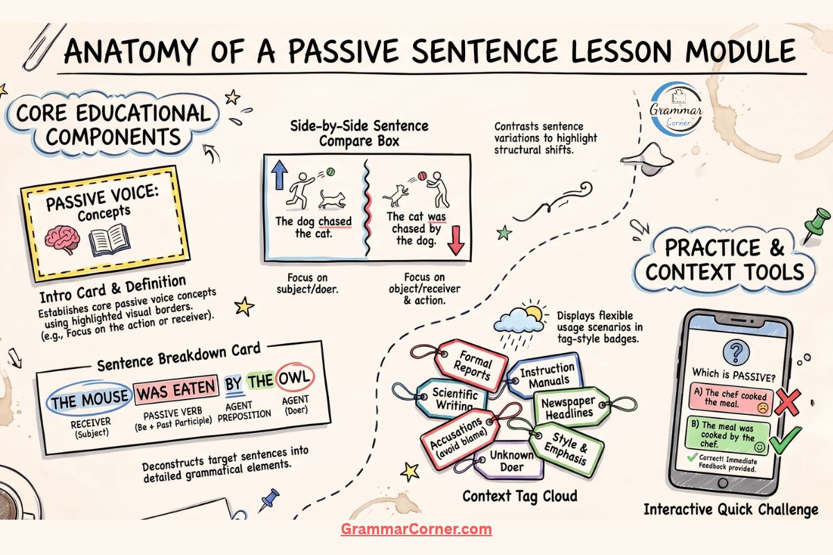 Passive Sentences (Structure & Examples) | Active Voice Vs. Passive ...