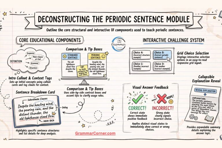 What is periodic sentence?