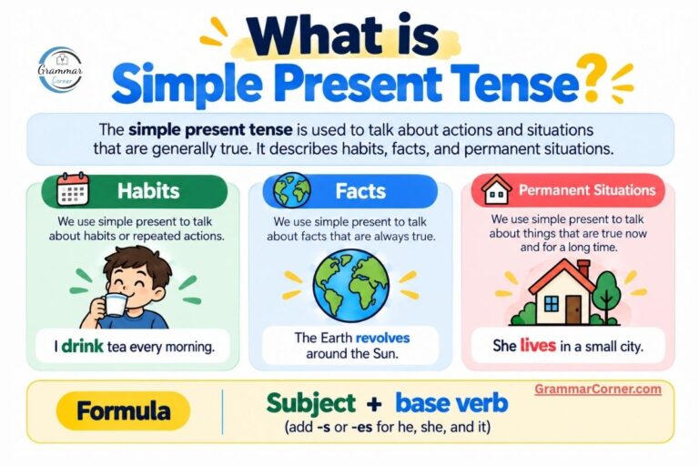 What is present simple tense