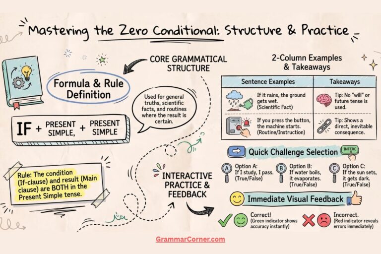 What is zero conditional?